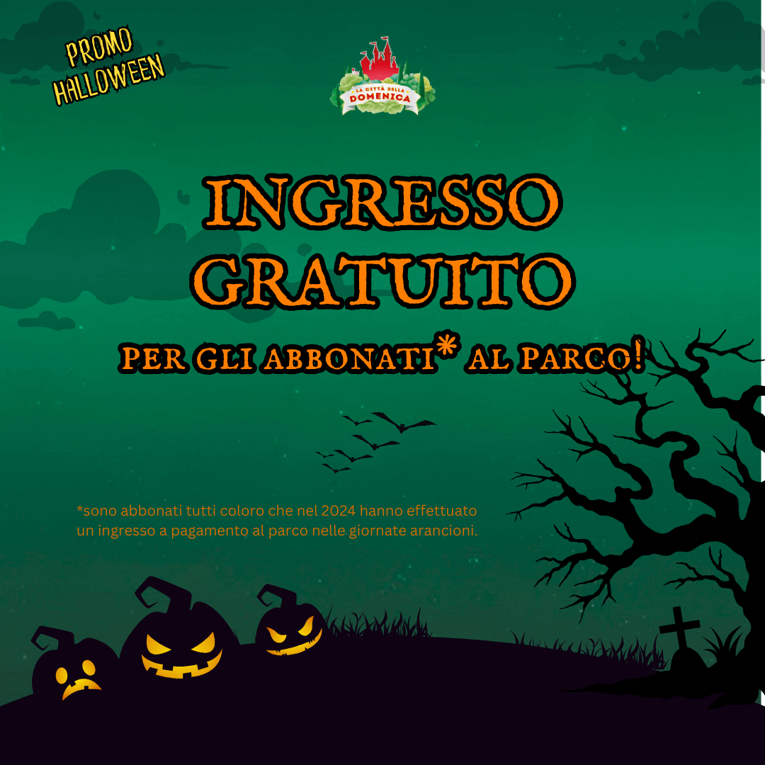 ingresso gratuito per gli abbonati al parco